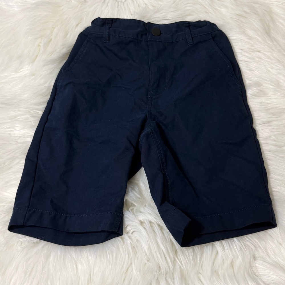 Old Navy Boys Size 10 Slim Flat Front Quick Dry Shorts in Navy